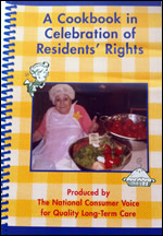 Residents' Rights Week Cookbook Cover